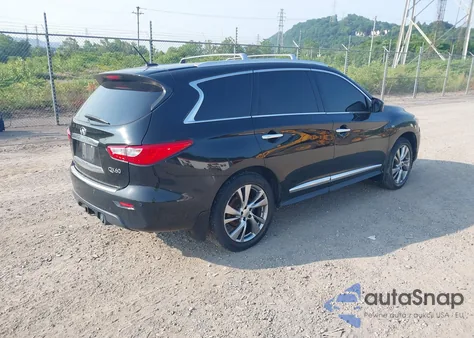 2014 Infiniti Qx60 z USA, uszkodzony, nr VIN 5N1AL0MM0EC513761